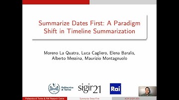 Summarize Dates First: A Paradigm Shift in Timeline Summarization - ACM SIGIR 2022