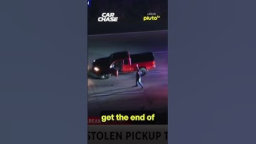 The end of this police chase goes from calm to chaos in a matter of seconds! #shorts