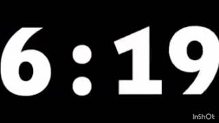 YouTube Premiere Countdown 10 Minutes, but with nothing else