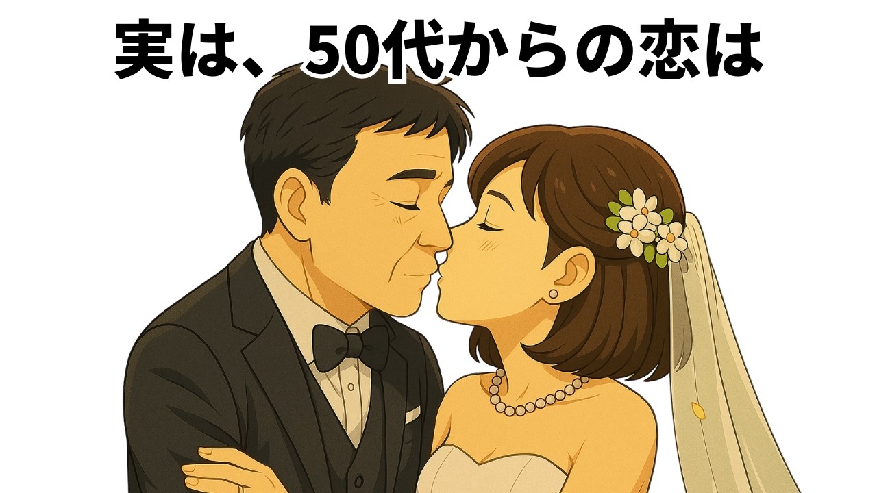 心理学が示す『50代の恋が最高』な理由