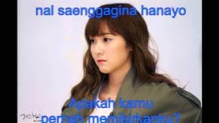 Jessica SNSD That One Person,You (Ost Dating Agency Cyrano) Indo sub & Romanization Lyrics