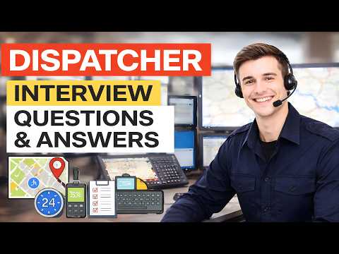 Top 22 Dispatcher Interview Questions and Answers - Most Important thumbnail