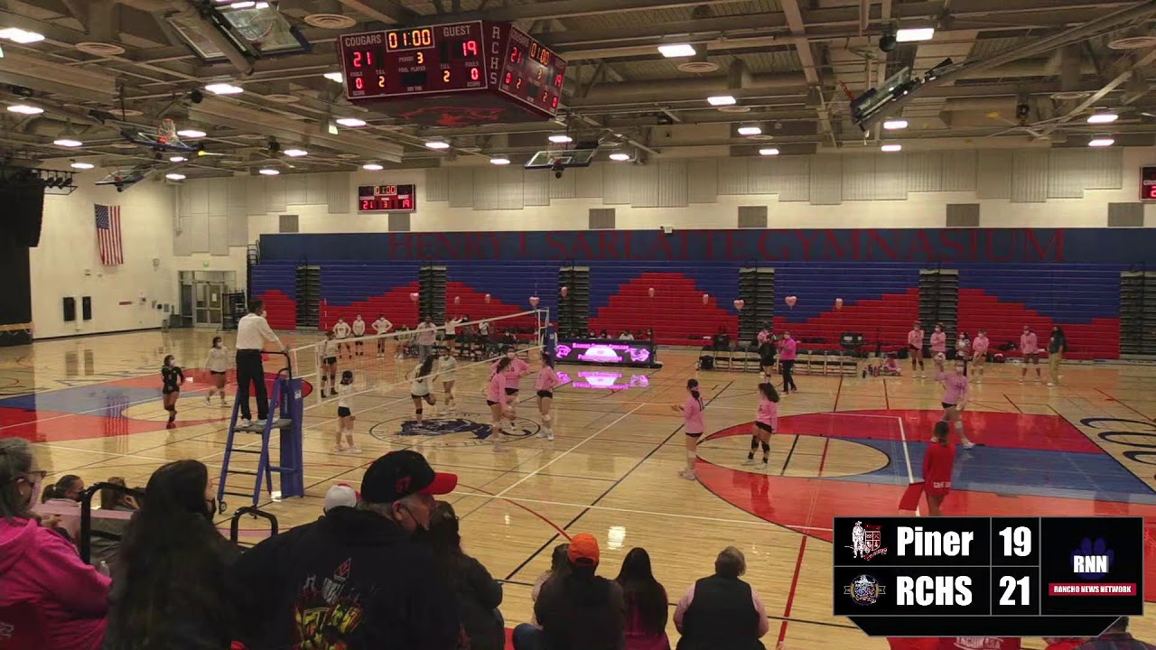 Varsity Volleyball Rancho Cotate High School vs. Piner YouTube