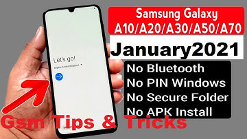 Frp Bypass 2021 Samsung Android 10 Without Sim|No Secure Folder/No Bluetooth/No PIN Windows