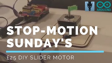 £25 diy slider motor for Stop Motion Animation