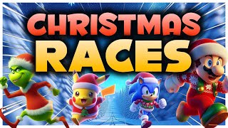 🎄WINTER RACES🏁 BRAIN BREAK for KIDS | winter Workout & Just Dance 🕺Go Noodle inspired