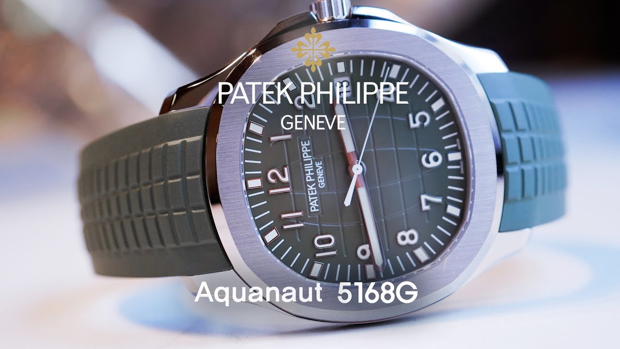 Patek Philippe Aquanaut Khaki Green 5168G Self Winding