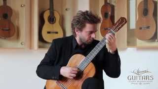 Marcin Dylla plays Lob der Thränen by Franz Schubert on a 1919 Julían Gómez Ramírez chords