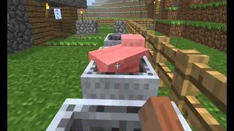 Minecraft Bukkit Plugin - TrainCarts v0.6