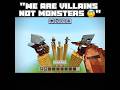 "we are villains not monsters 😇" #kindness #shorts