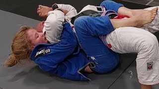 Mixed Brazilian Jiu-Jitsu Chayse Diekema Brown Belt Sparring 10 14