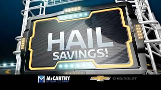 Hail Savings at McCarthy Chevrolet Lee's Summit