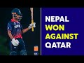 Nepal vs Qatar T20 World Cup 2026 Qualifier: Rohit & Sandeep Steal the Show! 🏏