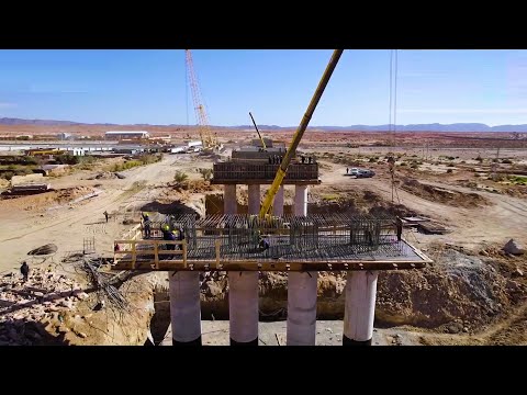 تابعو إنطلاق أشغال خط السكك الحديدية الرابط بين مدينتي الأغواط و غرداية NEW LAGHOUAT GHARDAYA LINE