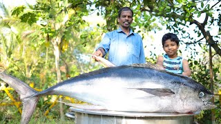 90 Kg Giant Tuna Fish Pickle Home Made Pickle Making Choora Achar Aniyans Kitchen