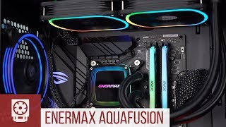 Enermax Aquafusion 240 Wasserkühlung mit adressierbarer RGB Beleuchtung (Werbung)