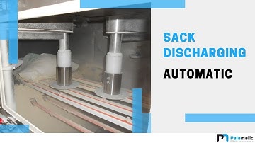 Sack discharging - Automatic sack discharging station Rotaslit® | Palamatic Process Inc.