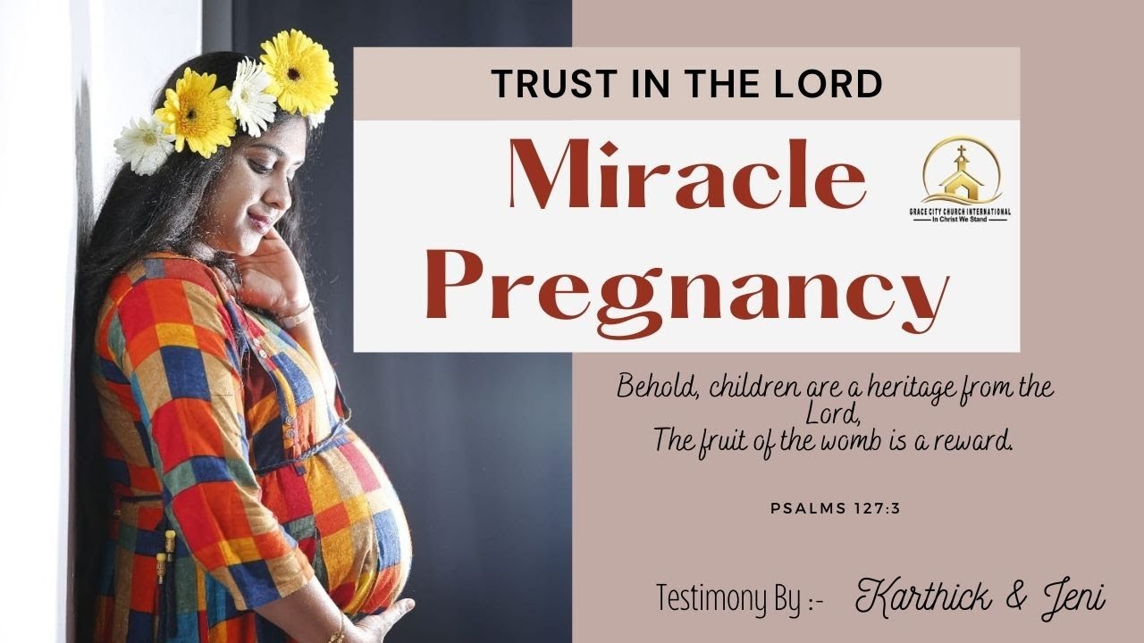 Miracle Pregnancy | Testimony | by Bro. Karthick & Sis. Jeni | Grace City Church International
