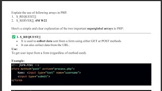 5 3 - Superglobal Arrays
