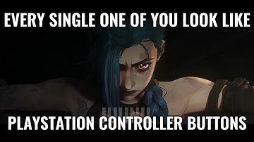 Jinx Carries Caitlyn In The Squid Games