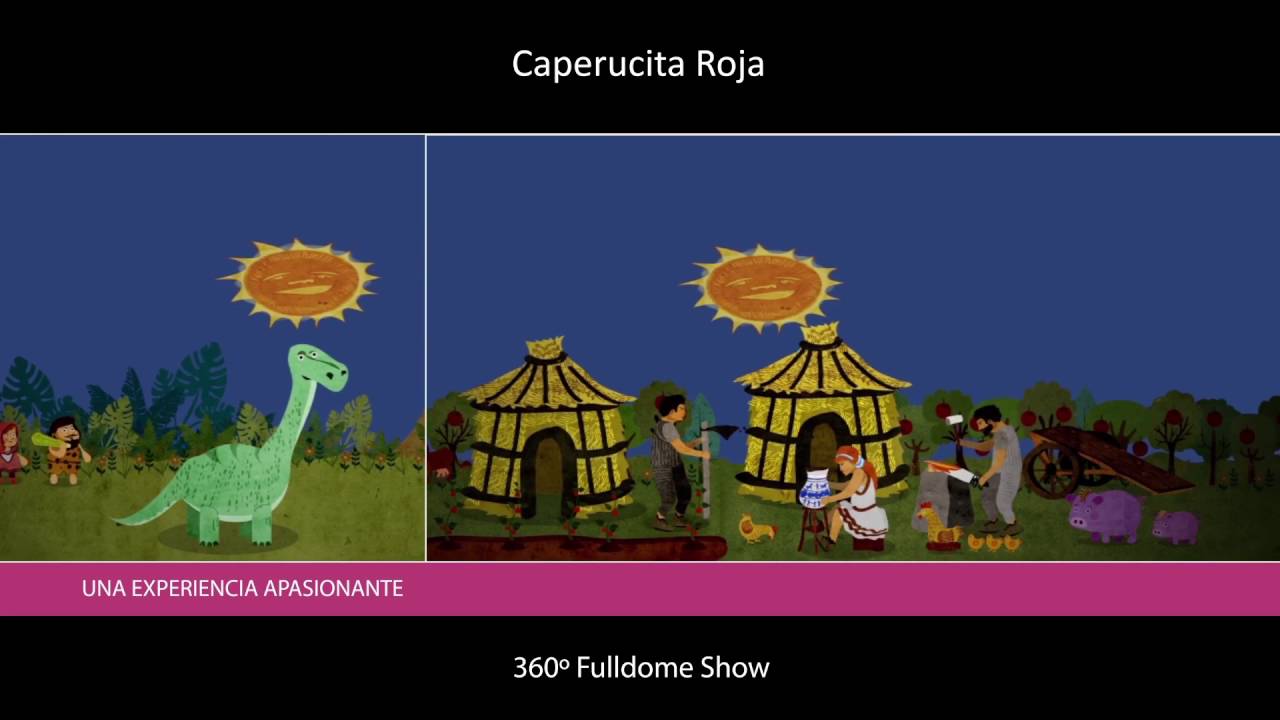 Trailer. Caperucita Roja. Película infantil Fulldome