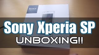 Sony Xperia SP Unboxing - White unlocked from Negri Electronics