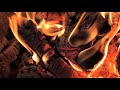 Огонь в печи. Fireplace with sound