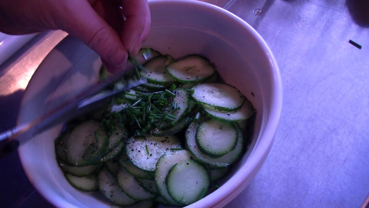 Gurkensalat Rezept - Der Bio Koch #46