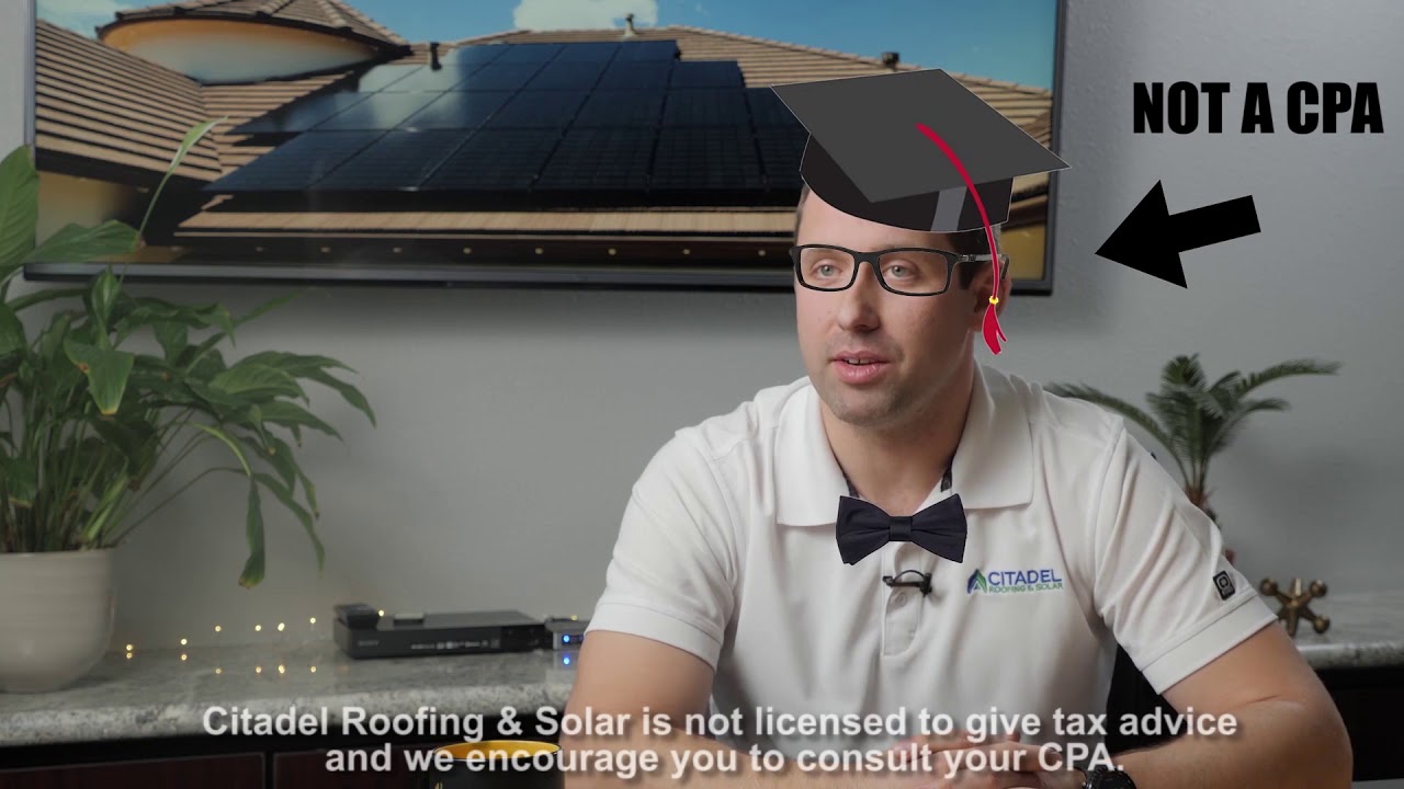 Solar Tax Credit Citadel Roofing & Solar Vacaville, CA YouTube