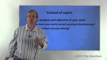 Tech Writing Course: Report 3