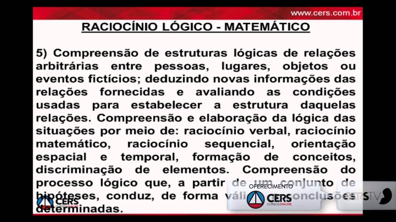 Como Estudar Raciocinio Logico - FDPLEARN