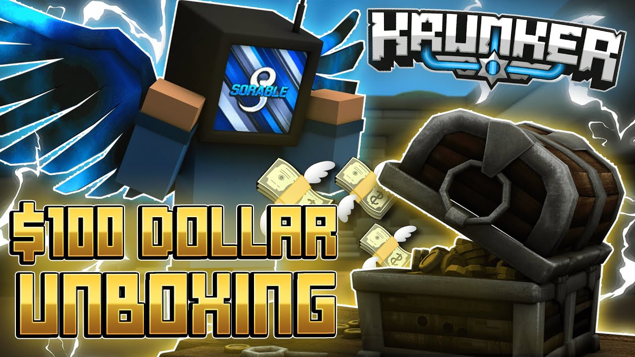 the last KR opening of krunker season 3.. (4 CONTRABANDS)