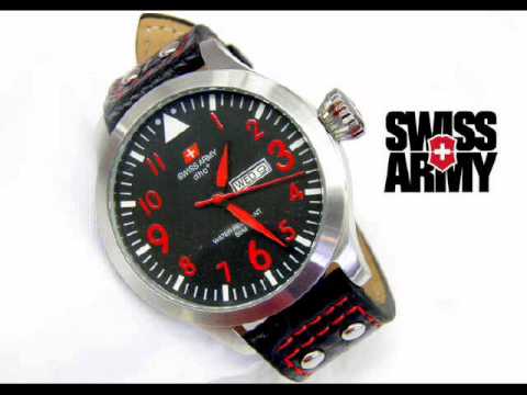 Jam Tangan Cowok Swiss Army Infantry Triple Time. 