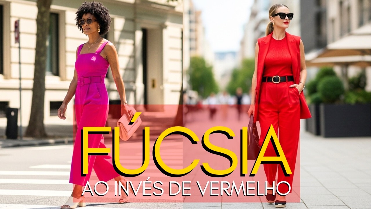FÚCSIA AO INVÉS DE VERMELHO: SAIBA COMO COMBINAR ESSA COR COM SOFISTICAÇÃO