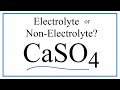 Calcium Sulfate Solubility and Properties
