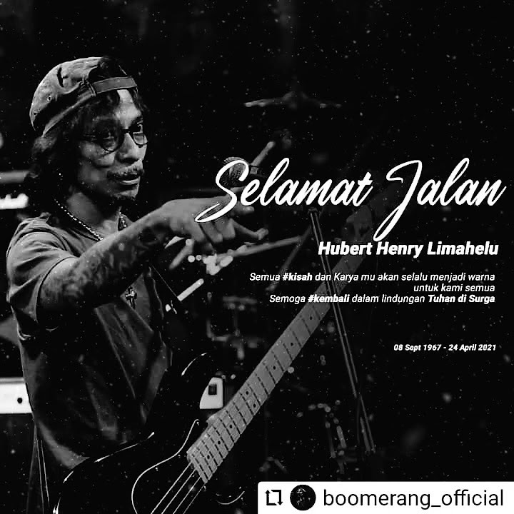 story wa. lagu terkhir yang di nyanyikan.selamat jalan hubert henry limahelu