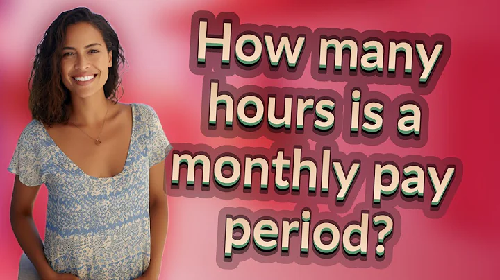 How many hours is a monthly pay period?