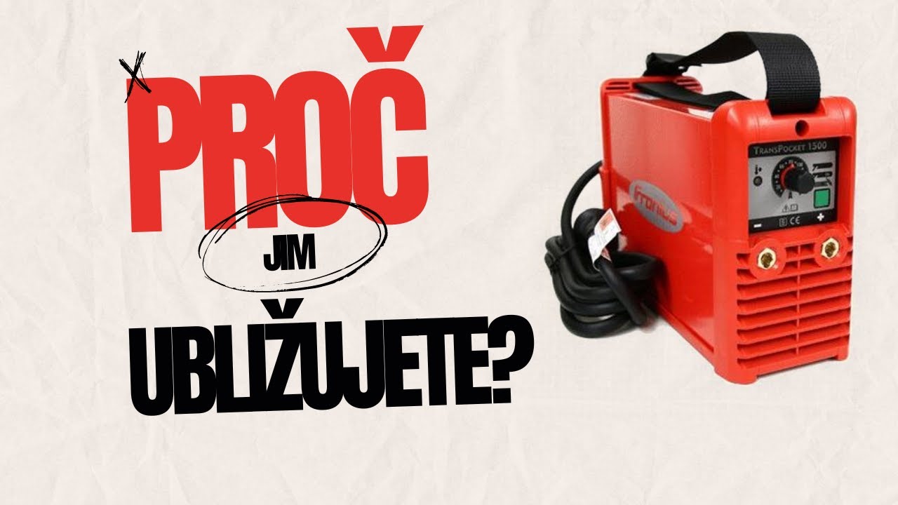 Fronius Transpocket 1500 - už vážně nevím jak to všem říct