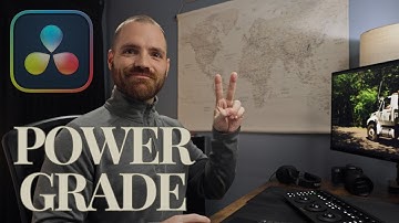 Build a Node Tree & Power Grade - Davinci Resolve