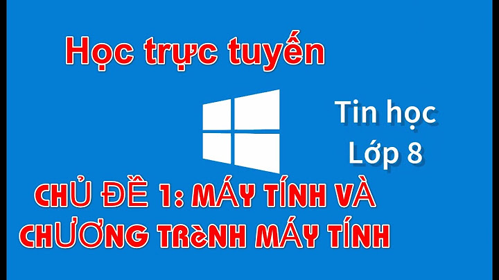 Một chương trình máy tính là gì