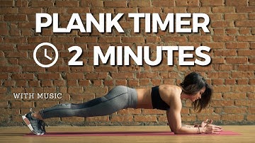 Plank Timer 2 minutes | Timer with Music