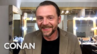 Simon Pegg On The UK’s Tall Poppy Syndrome | CONAN on TBS