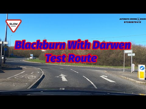 Blackburn With Darwen Test Route | Driving Test Route | Mock Test