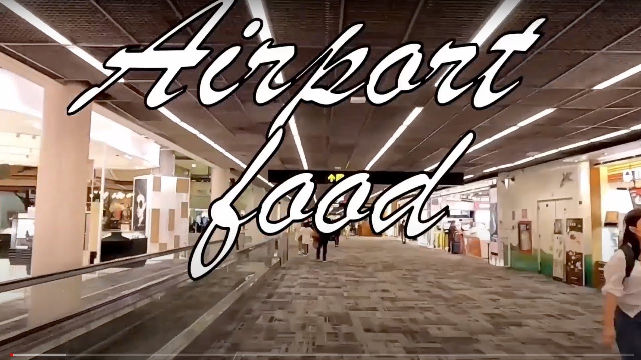Airport food options Bangkok DMK YouTube