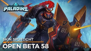 Paladins - Skin Spotlight - Open Beta 58