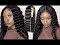 How To Crimp Hair on Weave under 10 minutes EASY TUTORIAL Glueless Lace Wig Install Ft Tinashe Hair