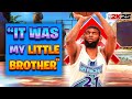 SELLING RANDOMS Then BLAMING my "LITTLE BROTHER" on NBA 2K25... BEST GUARD BUILD 2K25!