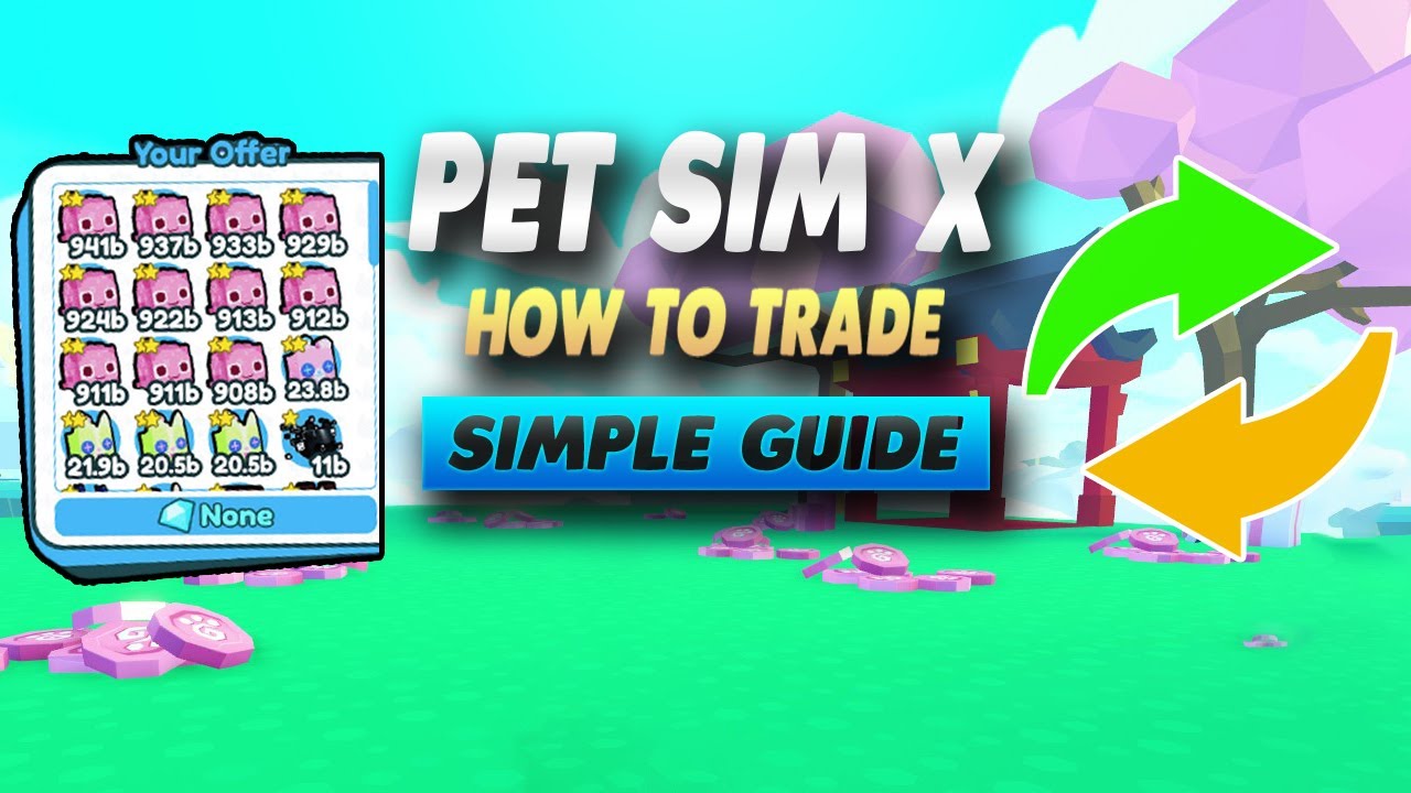 Pet Simulator X How To Trade Simple Guide YouTube