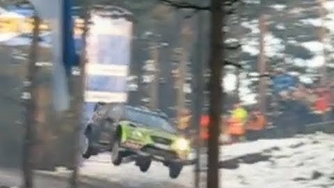 WRC Uddeholm Swedish Rally 2008 Colins Crest Arena Vargåsen SS 14 Sweden
