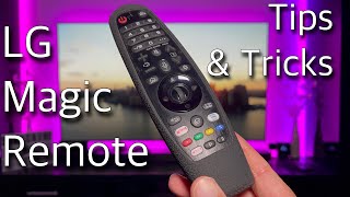How to use LG Magic Remote  Tips & Tricks (LG B7/C7/B8/C8/B9/C9/BX/CX/GX) 2021